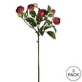 thumbnail image 3 of Vickerman 20.5'' Artificial Tea Rose Spray. Includes 3 sprays per pack., 3 of 3