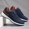 thumbnail image 2 of NOKIO Men's Casual Sports Shoes Anti-S𝗅ip Durab𝗅e Running Shoes Summer Lightweight Walking Shoes Outdoor Athlet𝗂c Casual Shoes La𝖼e Up Tennis Workout Sneakers for Back to College, 2 of 4