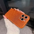 thumbnail image 2 of Designed for iPhone 16 Plus Phone Case,Cute Luxury Full Glitter Back Designing,Soft TPU Border PC Cover Shockproof Anti-Scratch Protective Rugged Ultra Slim Thin Fit Phone Case,Orange, 2 of 11