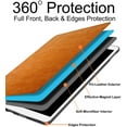 thumbnail image 5 of iPad Mini 3 2 1 Gen 7.9 Inch [ Mini 3rd 2nd 1st ] A1599 A1600 A1489 A1490 A1491 A1432 A1454 A1455 Printed Folio Magnetic Smart Protective Sleek & Classic Design Cover - Brown Texture, 5 of 8