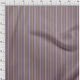 thumbnail image 2 of oneOone Tissu Polyester Lycra Rayures Multicolores Tissu Imprimé 1 Yard 56 Pouces de Large, 2 of 3