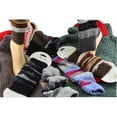 thumbnail image 3 of Sierra Socks Girls' Lambswool Striped Knee High Leg Warmers, Warm & Stylish for Winter, One Size, 3 of 17