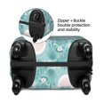 thumbnail image 6 of Uemuo Swan And Flowers4 Printed Washable Luggage Cover - Fashion Suitcase Protector Fits 18-32 Inch Luggage -Large, 6 of 9