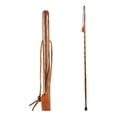 thumbnail image 2 of Brazos Twisted Backpacker Brown Oak Wood Walking Stick 55 Inch Height, 2 of 5