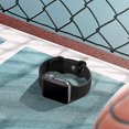 thumbnail image 4 of Correa de silicona (negra, grande) compatible con Apple Watch de 44 mm, 42 mm, 45 mm y 49 mm, correa de repuesto para Apple Watch Ultra/iwatch Se Series 8, 7, 6 y 5, 4 of 5