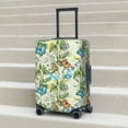 thumbnail image 6 of Hirioo Meadow Plants And Butterflies for Elasticity Suitcase Cover (No luggage Included) Durable Luggage Protector Fits 18-32 Inch Luggage-Medium, 6 of 7