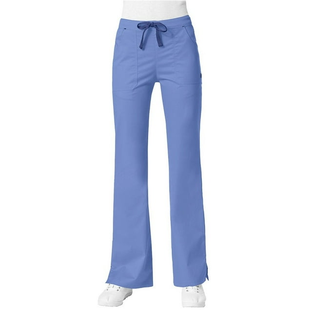 Pantalon d'Uniforme à Jambe Évasée à Multiples Poches pour Femmes Blossom par Maevn