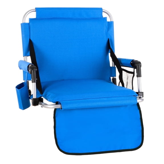 Alpha Camper Folding Stadium Seat Chair for blenchers with Arm Rest, Outdoors