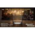 thumbnail image 4 of 11 oz. ARC Aristocrat Rocks Glasses- 10 Pack- Black, 4 of 5