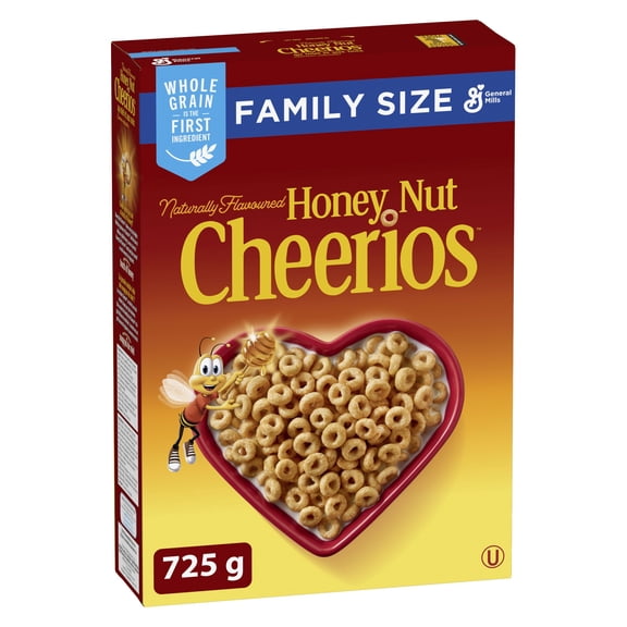 Cheerios au miel et aux noix Saveurs naturelles Céréales, 725 g