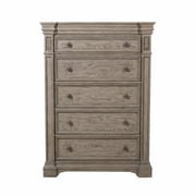 Kingsbury 6 Drawer Wood Chest in French Gray by Pulaski Furniture