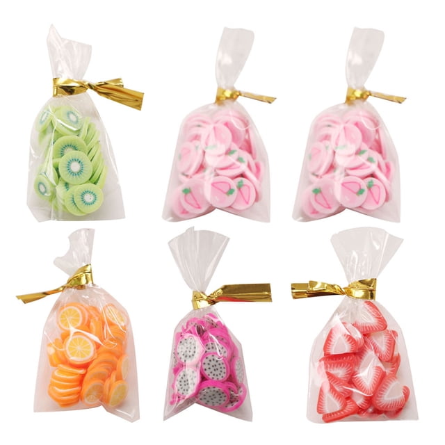 6 Pcs Mini Collations Emballées Décorations Sacs de Collations Simulées Ornements de Collations Miniatures