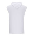 thumbnail image 4 of Mens Work Out Gym Beach Vest Hoods Coat for Man Sleeveless Hawaiian Cami Tank Hooded Tropical Fall Winter Vest 2025, 4 of 7