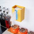 thumbnail image 2 of Bearachild Caja de pañuelos para dormitorio debajo del gabinete, servilletero de pared, soporte de almacenamiento para organización, organizador de Almacenamiento y organización del hogar Naranja Bearachild HA064390-04, 2 of 6