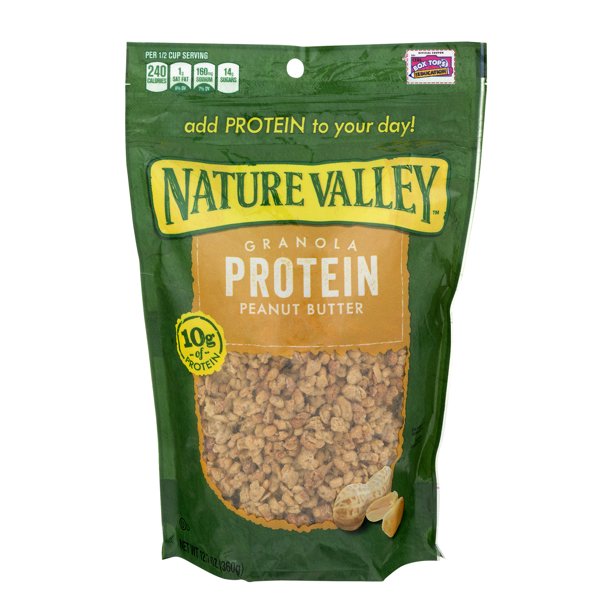 (2 Pack) Nature Valley Protein Peanut Butter Cereal, 12.7 oz Walmart