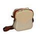 thumbnail image 3 of Bolsa en forma de SÁNDWICH, Diseño de Comida, Bandolera para Mujer, Cross-Body, Correa Ajustable, Color Beige, Moda Kawaii, Novedoso y Encantador (Bolsa para Mujer)., 3 of 5
