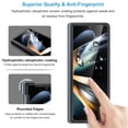 thumbnail image 3 of 1 Pack for Samsung Galaxy Z Fold 7 Screen Protector, Ultra Clear Military-Grade Tempered Glass - Reinforced Edge Durable Smooth Easy to Install Anti-fingerprint Anti-scratch for Galaxy Z Fold 7, Clear, 3 of 6