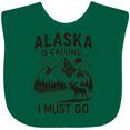 thumbnail image 3 of Inktastic Alaska Travel Adventure Boys or Girls Baby Bib, 3 of 4