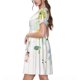 thumbnail image 2 of Disketp Wildflowers para Vestido de Manga Corta para Mujeres, Vestidos de Verano para Mujeres, Casual y Holgado para la Playa, 2 of 6