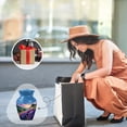 thumbnail image 5 of JAGASY Lavender Grass Miniature Urns for Adult Male - Sunrise Keepsake Urn for Mother - Small Mountain Cremation Urn for Burial - Decorative Blue Urns for Men and Women Remains - 3 Inch, 5 of 7