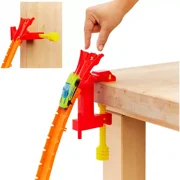 Hot Wheels The Hot Ones Drop-In Super Jump Diecast Car Track Set