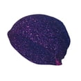 thumbnail image 2 of Logiee Neon Glitter Print Unisex Knit Beanie for Men Women Winter Hat,Beanies Skull Caps, 2 of 7