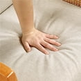 thumbnail image 4 of Yaheetech Fabric Upholstered Accent Chair for Living Room, Beige, 4 of 9