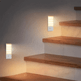 thumbnail image 4 of Lámpara de noche con sensor de movimiento inalámbrico y luz LED de inducción nocturna, lámpara de pared con detección de cuerpo humano, luz decorativa para dormitorio y armario, 4 of 8
