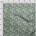 thumbnail image 3 of oneOone Cotton Poplin Twill Olive Green Fabric Nostalgia Coffee Dress Material Fabric Print Fabric By The Yard 56 Inch Wide-Q2, 3 of 6