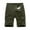 Green, variant on JHLZHS Black Pants Men Dress Work Mens Bermuda Cargo Canvas Summer Man Shorts Casual Chef Pants Figs Scrub Pants