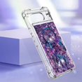 thumbnail image 6 of Compatible with Google Pixel 8 Liquid Case Glitter Cute for Girls Women Stylish TPU Silicone Quicksand Sparkle Shockproof Protective Bling Bumper Case for Google Pixel 8 Chasing Dreams YB, 6 of 14