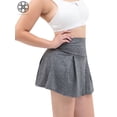 thumbnail image 5 of Luxtrada Women's Tennis Skirt High Waisted Golf Athletic Running Skorts Sports Pleated Skirts with Built-in Shorts UV Protection, 5 of 10