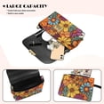 thumbnail image 3 of TSOVTHRID Colorful Daisy Print Crossbody Bag Women's Shoulder Handbag Minimalist Cell Phone Purse for Women Waterproof PU Leather Crossbody Handbags Purses with Chain Strap, 3 of 7
