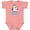 Mauve, variant on Inktastic My Great Aunt Loves Me Cute Penguins Girls Baby Bodysuit