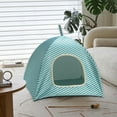 thumbnail image 3 of LEHOZIHEQ Cat Tent, All-Season Cat Tent for Indoor/Outdoor, Cozy Cave for Cats & Small Dogs, Portable Pet Teepee Prevents Slip Bottom Pet Products, 3 of 6
