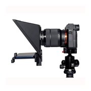 Portable Mini Teleprompter Recording Live Broadcast Video With Remote Control ,Easy to Setup