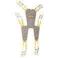 thumbnail image 2 of Transfer Lift Sling, Patient Aid Lift Sling Mesh Wave Divided Legs Head Support M Strong Load Bearing  for Elderly, 2 of 7