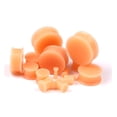 thumbnail image 3 of Skin Tone Tan Opal Soft Solid Silicone Double Flared Retainer Plugs 2 Pieces (1 Pair) (B/6/1/23) (8G (3MM)), 3 of 3
