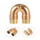 thumbnail image 3 of Accesorio profesional para trompeta con cuello doblado, dorado, para instrumentos musicales., 3 of 5