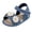 Blue, variant on Karoyedx Toddler Girl Shoes Infant Baby Girls Summer Sandals Soft Sole Anti-Slip Flats Newborn Toddler First Walking Shoes Blue Size,4