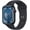 Midnight, variant on Restored Apple Watch Series 9 [GPS, 45mm] - Silver Aluminum Case with Storm Blue Sport Band, M/L (Refurbished)