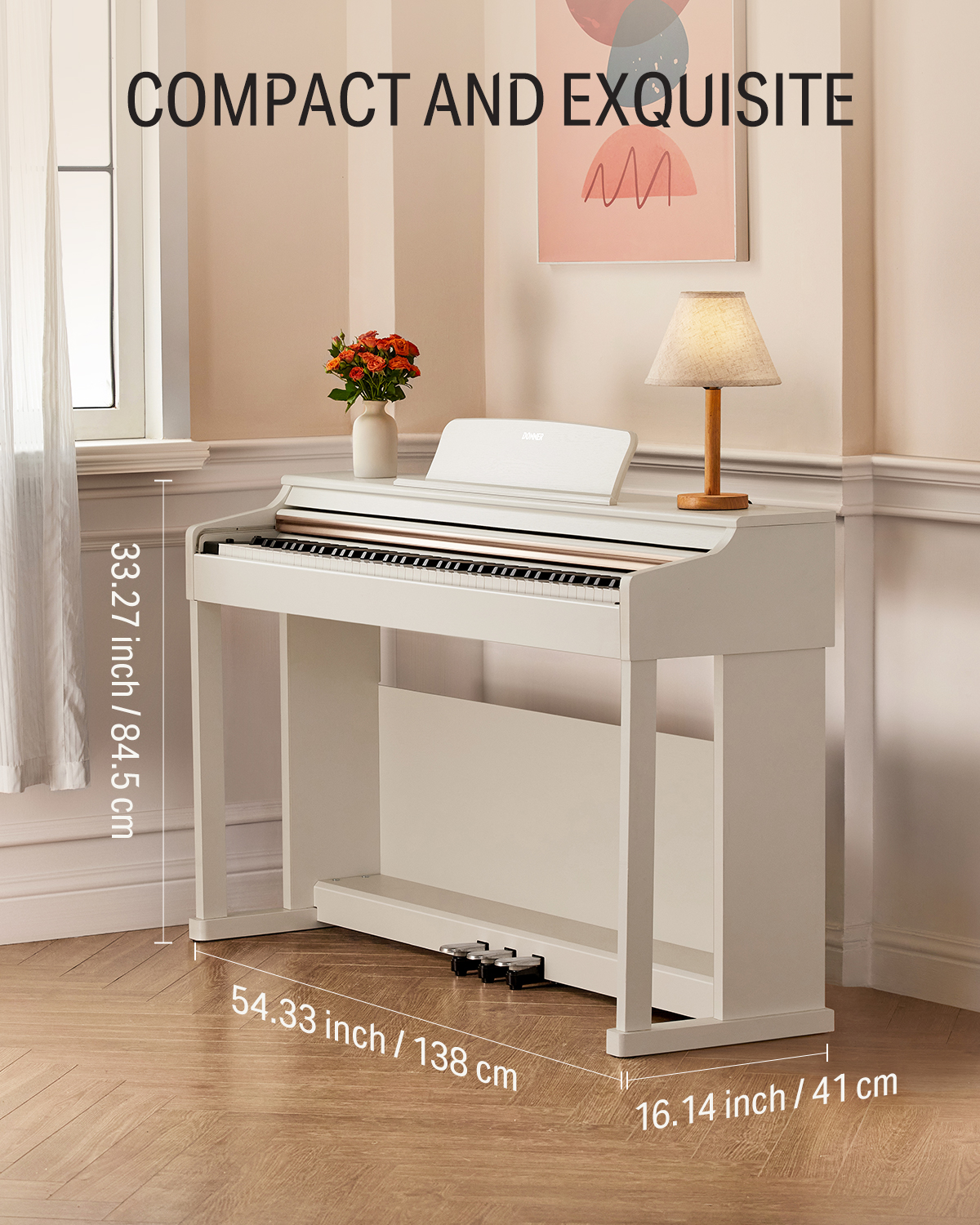 Donner DDP-100 88-Key Weighted Digital Piano Bundle photo 7