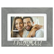 Malden International Designs 4x6 or 5x7 This Is Us! Distressed Expressions Picture Frame