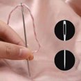 thumbnail image 4 of 34Pcs Sewing Tool Set for Hand Sewing,TGY Big Eye Steel Sewing Needles Kit,Portable Hand Sewing Set,Portable DIY Craft Kit,Stainless Steel Needles for Beginners and Everyday Use, 4 of 6