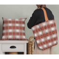 thumbnail image 5 of Soimoi Modal Satin Fabric Gingham Check Decor Fabric Printed Yard 42 Inch Wide, 5 of 5
