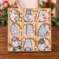 thumbnail image 3 of vnanda Cartoon Themed Christmas Pendants 18pcs Christmas Pendant Cartoon Faceless Wooden with Hanging Rope Decorative Holiday Ornaments for Christmas Tree, 3 of 7