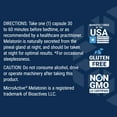 thumbnail image 4 of Life Extension Melatonin IR/XR, 1.5 mg, immediate- and extended-release formula for optimal sleep support, healthy circadian rhythms, cellular defense, gluten-free, non-GMO, 60 capsules, 4 of 11