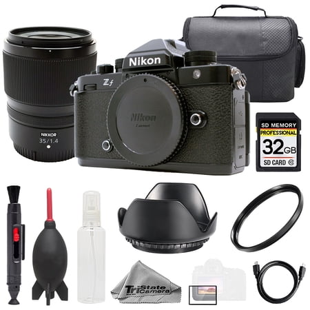 Nikon ZF + NIKKOR Z 35mm f/1.4 Lens +32GB + Bag+ UV Filter- Basic Kit (International Version)