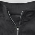thumbnail image 4 of Mens Half Zip Up Sweatshirts, Long Sleeve Pullover for Men Spring Fashion Loose Fit Solid Color Corduroy Sweatshirt Big and Tall, 4 of 6