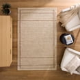 thumbnail image 2 of Better Homes & Gardens 5' x 8' Corte Border Area Rug, Beige, 2 of 8